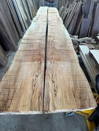 Image 3 of Bookmatched figured maple slabs