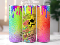 Rainbow Skull Tumbler 20 oz 