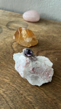 Image 4 of Atomic amethyst star ring 