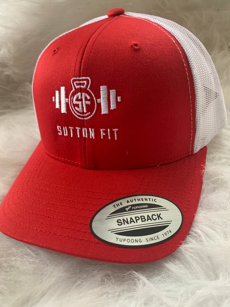 Image of Sutton Fit Snap Back Mesh Hat 