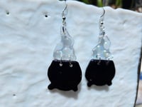 Image of Bubble Cauldron Earrings 