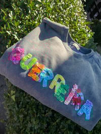 Image 1 of Suadoiro bordado a man. GUERREIRA. Talla M corte oversize.