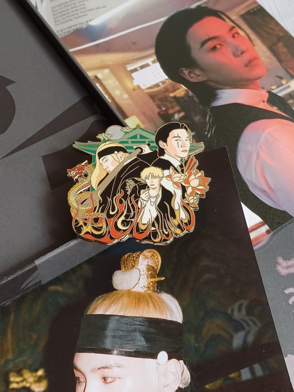 Image of Agust D Trilogy ENAMEL PIN