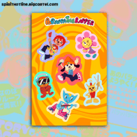Parappa the Rapper sticker sheet