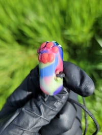 Image 1 of Tropic Berry Paw Bean Pendant