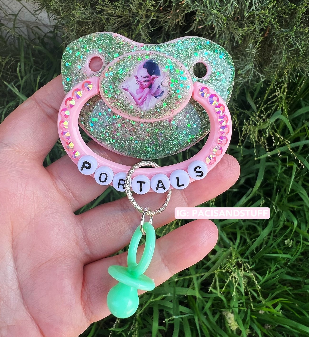 Melanie Martinez Resin Adult Pacifier Pacisandstuff 8333