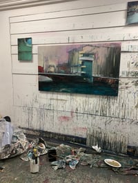 Image 3 of "Christianshavn – Malerdrømme og tankestreger – Knippelsbro" / 80x140 cm