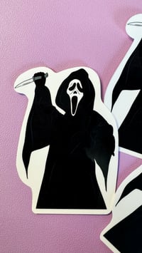 Image 1 of Ghostface Sticker