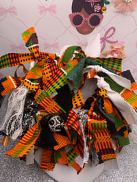 Image 4 of Juneteenth Tassel hoop  Earrings