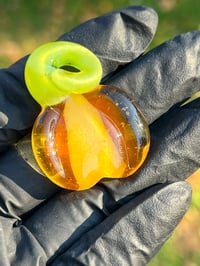 Image 1 of UV Pumpkin Pendy