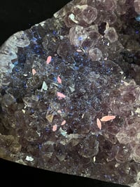 Image 6 of Amethyst With Calcite & Polished Edges #2185