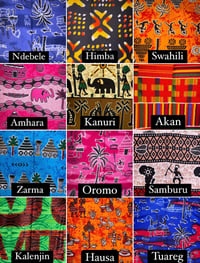 Image 4 of African Fabric Cross Body Bags 