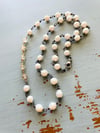 baroque pearl and imperial topaz necklace