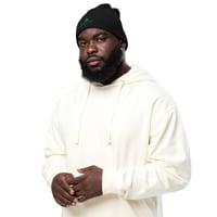 Image 5 of Bite Me Podcast Organic ribbed beanie