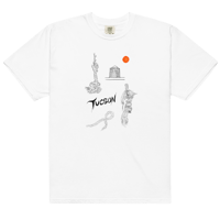 Image 1 of "Knotty in Tucson" Comfort Colors t-shirt