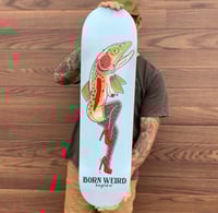 Image 2 of Born Weird Deck Kingfisher Skateboards