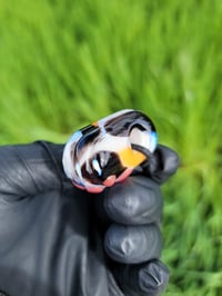 Image 5 of Calico Paw Bean Pendant