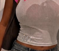 Image 2 of Princess 444 Sheer Baby Doll Tank 