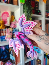 Image 3 of Mini dragón morado y rosa