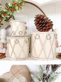Image 1 of SALE! Butter Milk Festive Drums ( Trio or Singles )
