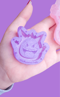 Image 2 of Gengar and Clefable Silicone Molds
