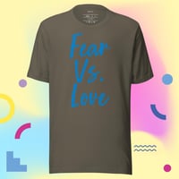 Image 2 of Fear V. Love by Tom B. Unisex T-shirt