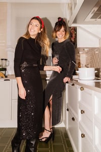 Image 1 of Falda Obsesión Negra