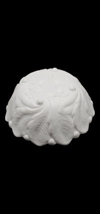 Image 4 of Indiana Glass Wild Rose Milk Glass Bowl