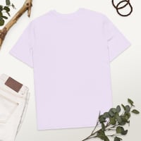 Image 3 of Unisex organic ribbed neck t-shirt