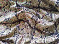 Image 1 of kalamkari fleurs et feuilles