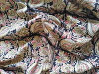 Image 1 of kalamkari fleurs et feuilles 