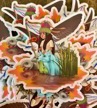 Image 2 of "River Walk" die cut sticker