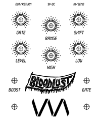 Image 1 of Bloodlust - Gate + boosted EQ pre sale 