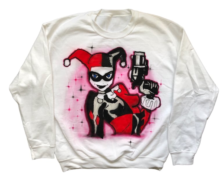 Clothing Harley Quinn Sweater Youth Sized Character Sweatshirt DC Comics Girls Harley Quinn Mad Love Sweatshirt Clothing Harley Quinn Sweater Youth Sized Character Sweatshirt DC Comics Girls Harley Quinn Mad Love Sweatshirt