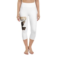 Image 3 of DIVINELY PROTECTED Yoga Capri Leggings
