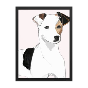 Image of JACK RUSSEL FRAMED ART