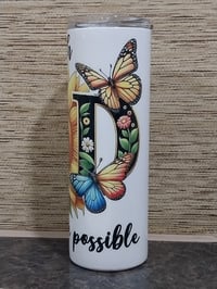 Image 3 of With God All things are possible Tumbler