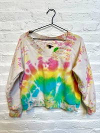 Image 2 of Krusty's Kustoms Rainbow Fade Sweatshirt
