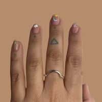 Image 3 of media luna ring