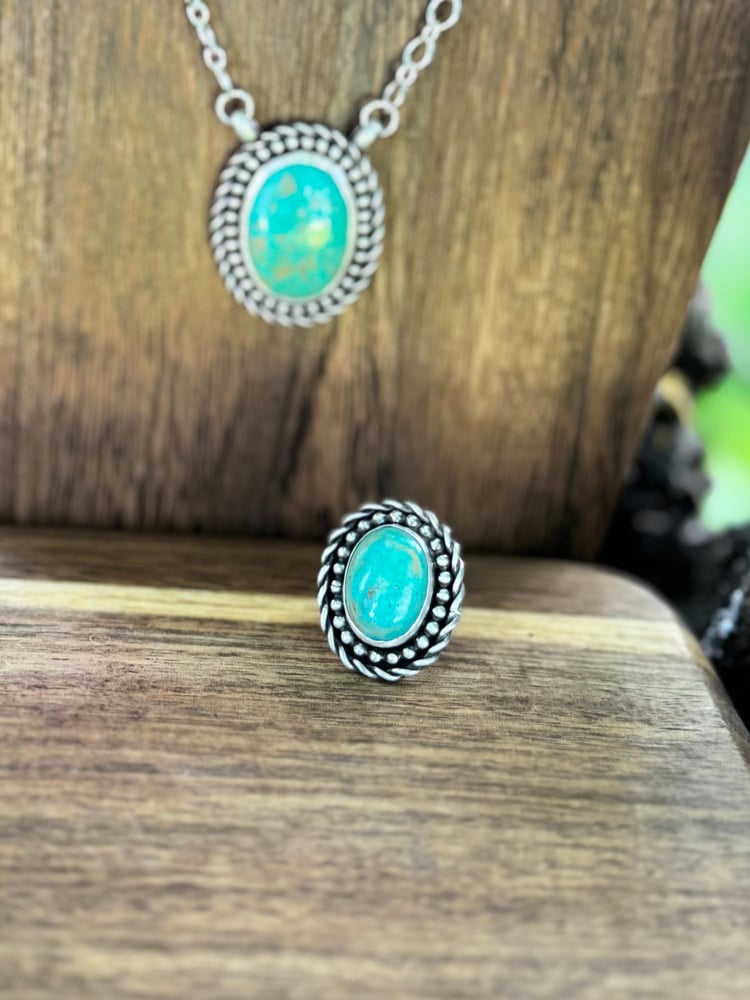 Image of Mine #8 ring size 7 🩷