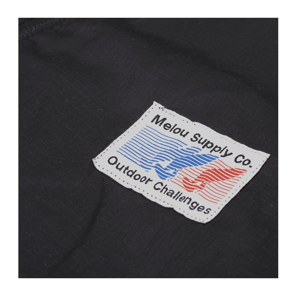 Image of MELOU LAINO WINDBREAKER BLACK
