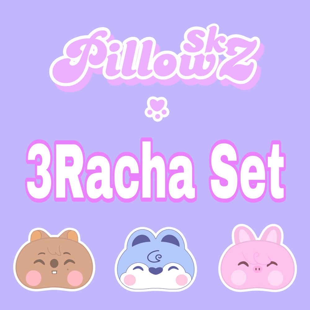 Image of PillowZ - 3Racha Combo (1 of each!) 
