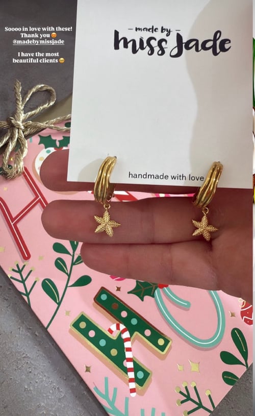 Image of Hoops + charms