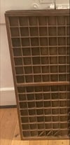 French antique  typeset tray 