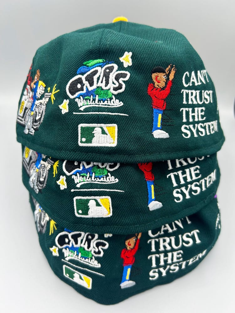 Image of Oakland Athletics “Hella Ugly” 1of1 fitteds