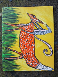 Image 12 of Possum Riding Fox