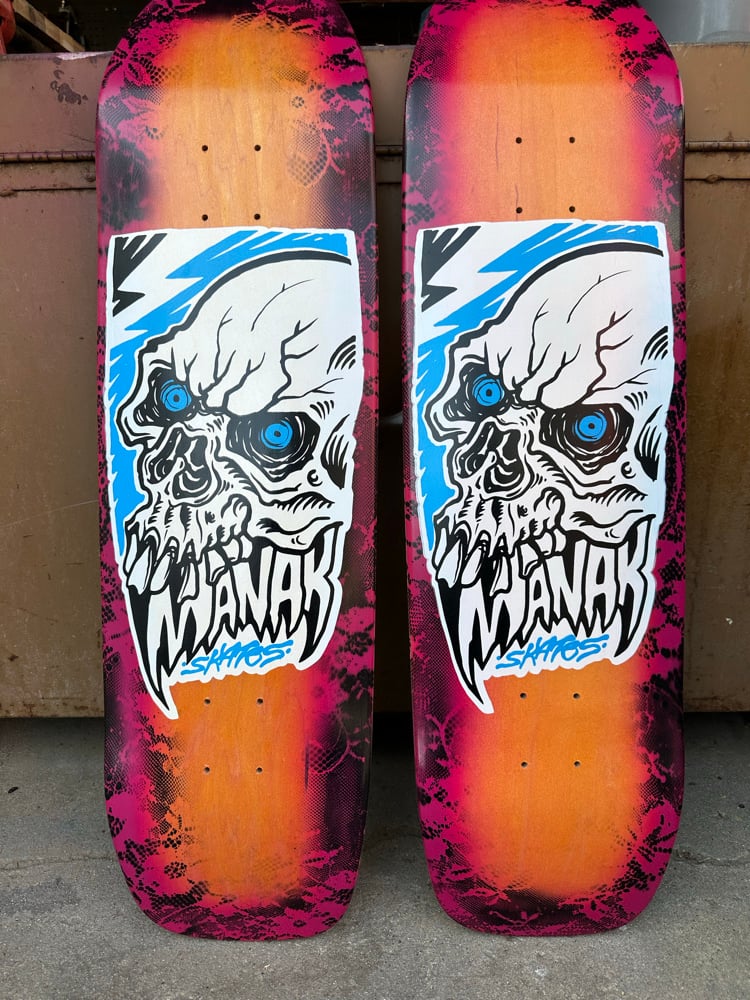 9"Double Shovel - Excel Skull - Laced Halo