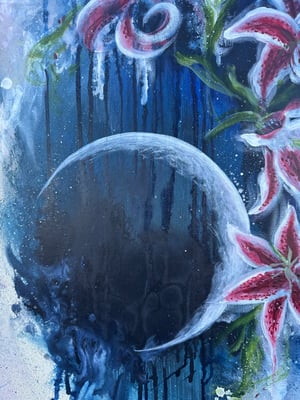 Lilies Over Luna