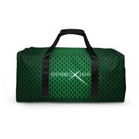 Image 3 of RXI Logo Matrix Green Duffle Bag