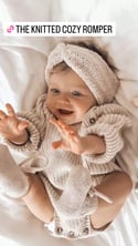 The Knitted Cozy Romper 